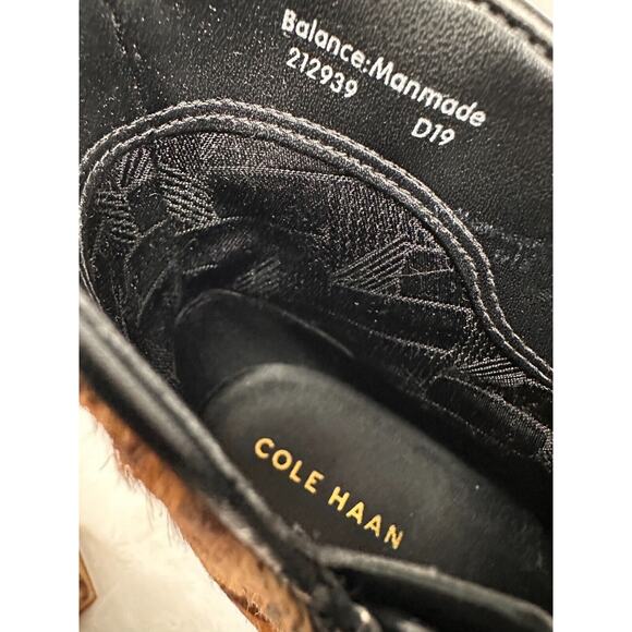 Cole Haan Womens Elyse Animal Print Block Heel Ankle Booties Size 9 1/2B - Picture 7 of 10